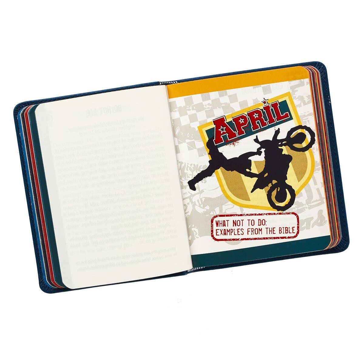 One-Minute Devotions for Boys – Blue Faux Leather Edition