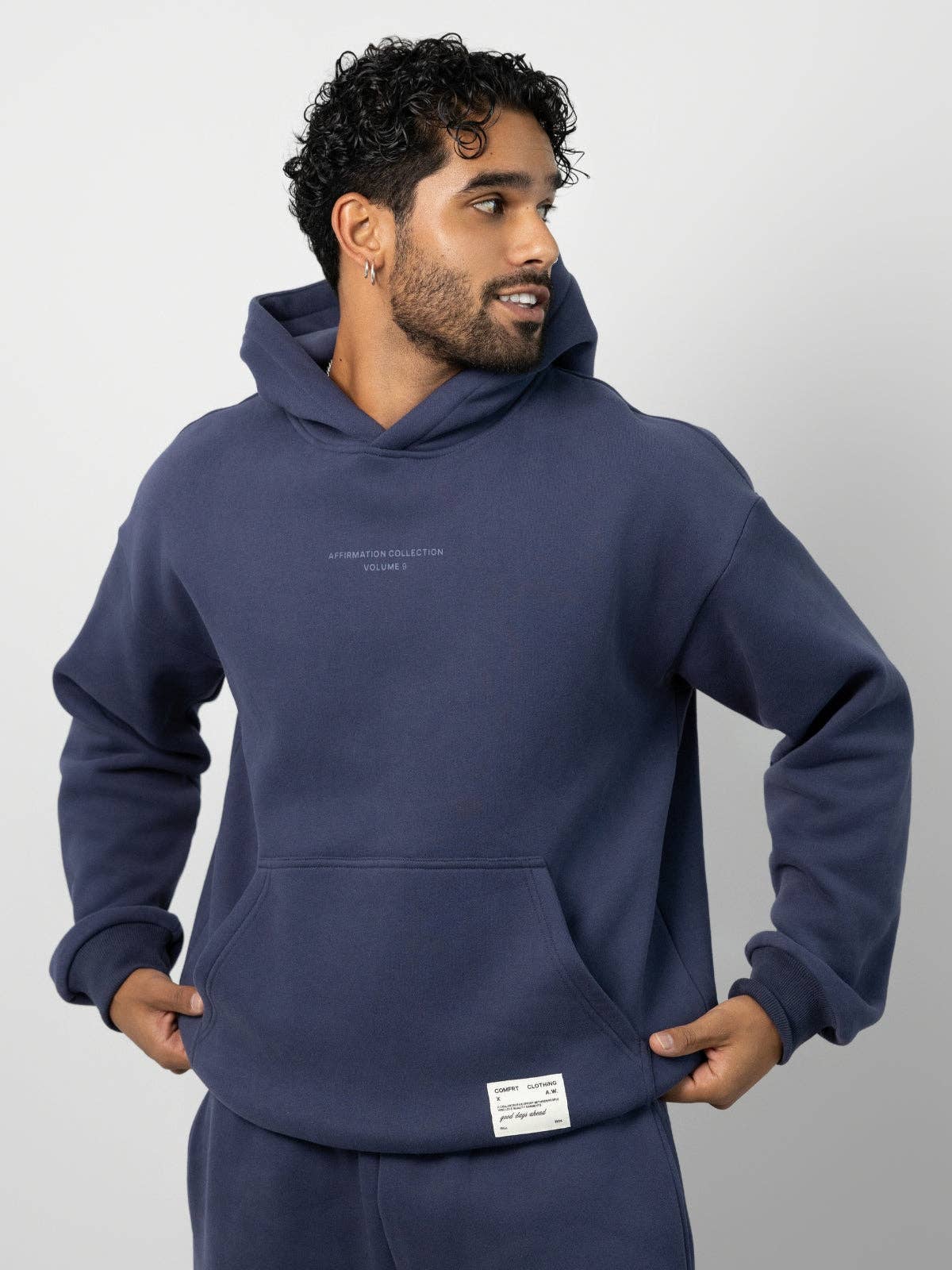 Comfrt | Affirmation Collection Hoodie - CloudTouch™ Heavyweight Oversized Fleece