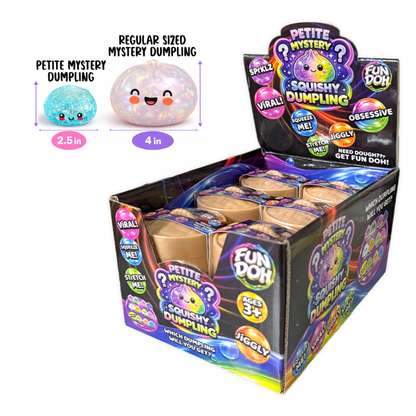 Fun Doh Mini Petite Mystery Squishy Dumpling | 2.5"