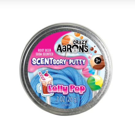 Crazy Aaron's Lolly Pop SCENTsory Thinking Putty