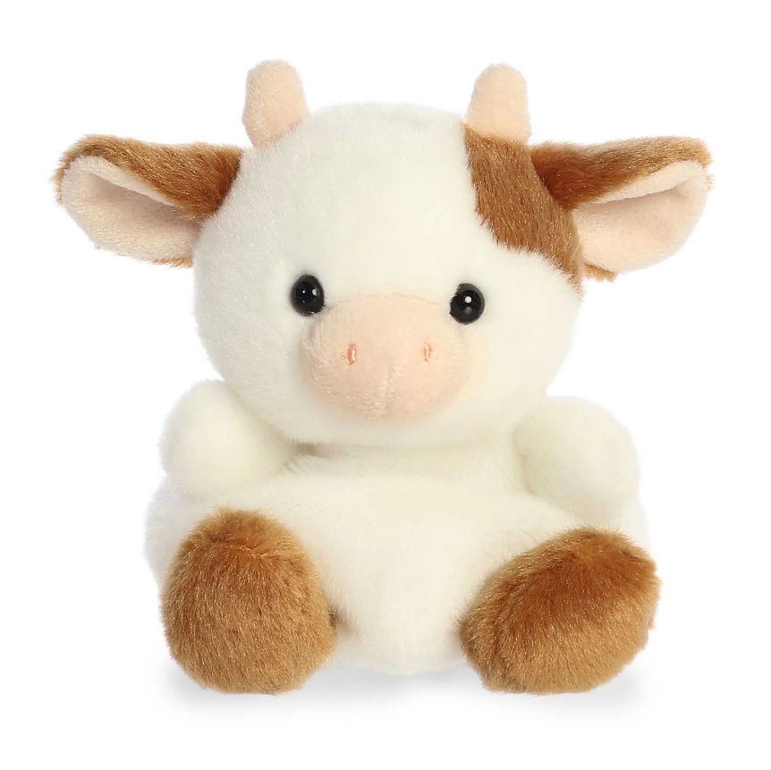 Palm Pals | Caroline Brown Cow Plush