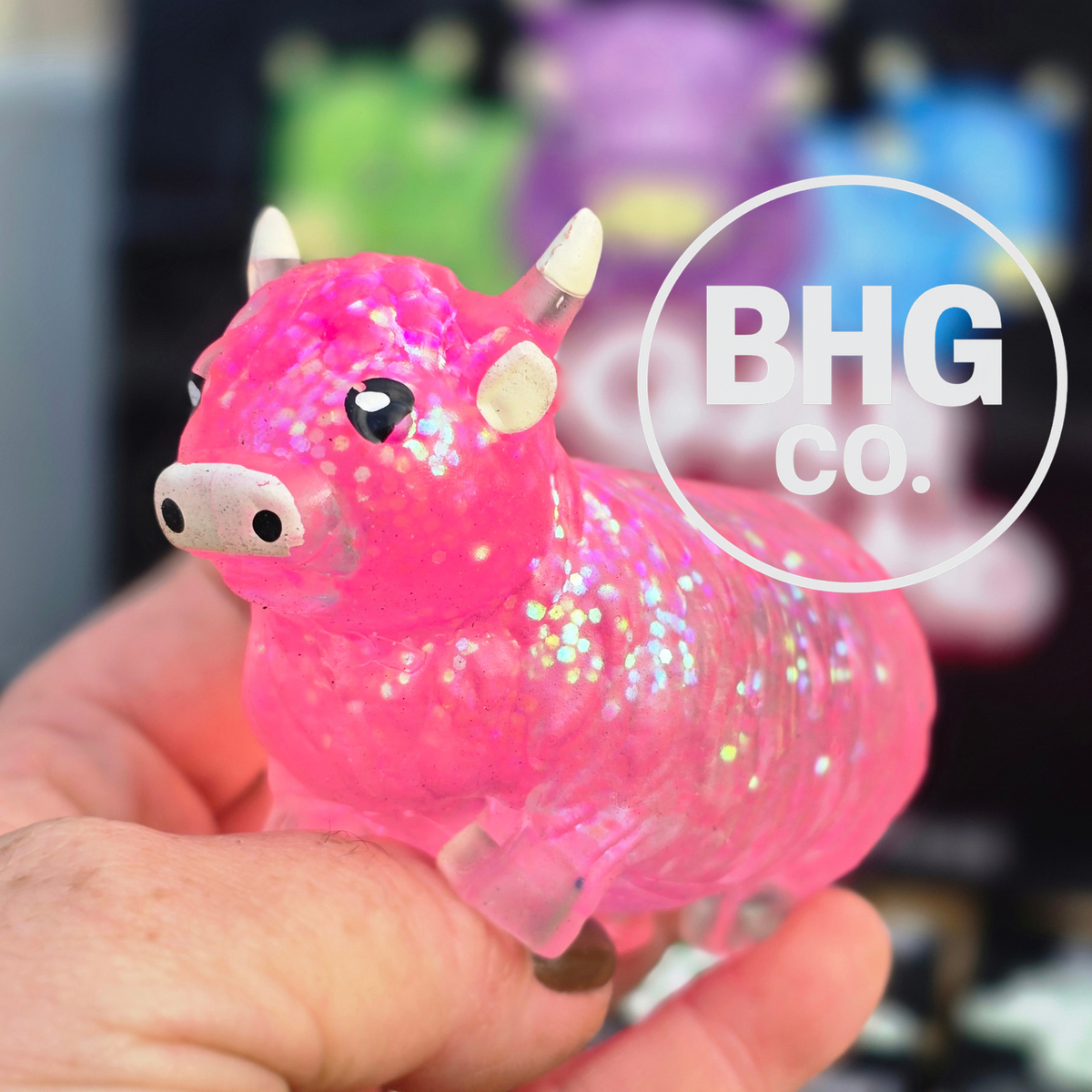 Scrunchems® Sugar Highland Cow Squishy