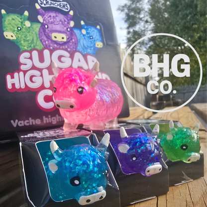 Scrunchems® Sugar Highland Cow Squishy