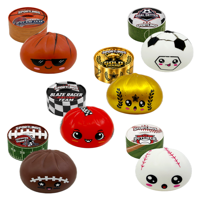 Fun Doh Sports Dumpling Squishy
