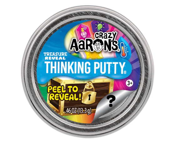 Crazy Aaron's Treasure Reveal Thinking Putty – Mini Tin